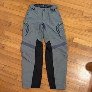 Fox Women’s Gray and Black motorcycle Pants